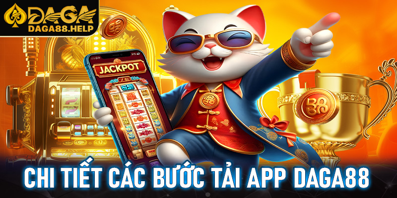 Chi tiết các phần thực hiện download app Daga88